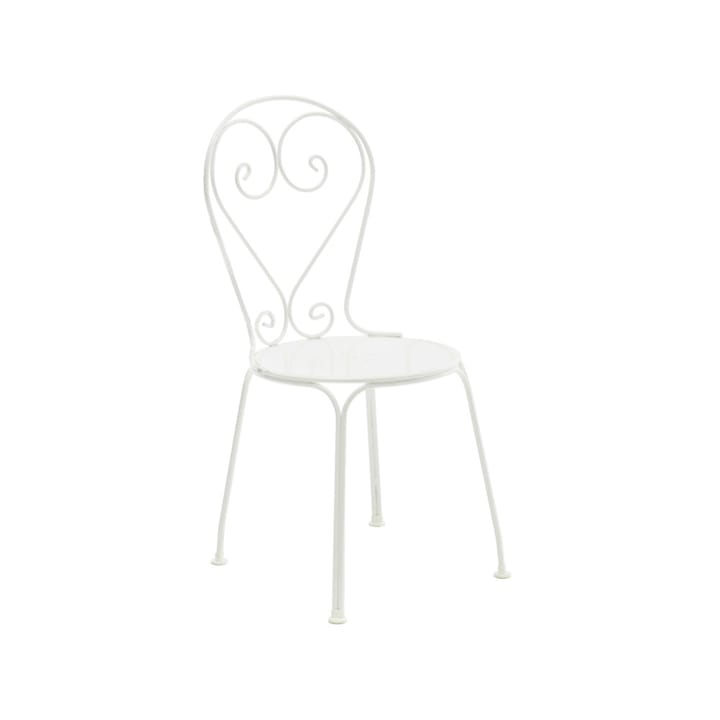 Chaise Classic No.1 - Blanc, assise en tôle - Byarums bruk