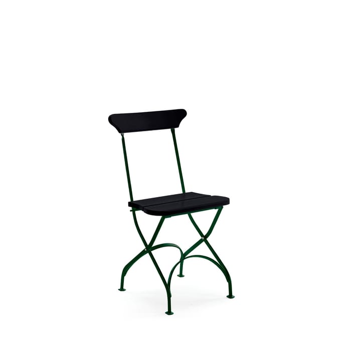 Chaise Classic No.2 - Noir, support vert - Byarums bruk