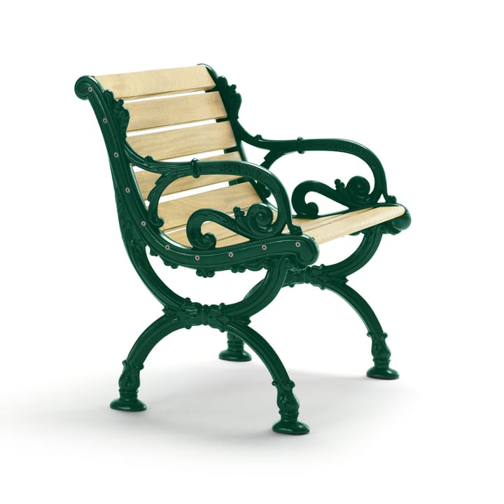 Fauteuil Byarum - Imprégnation de pin, support vert - Byarums bruk