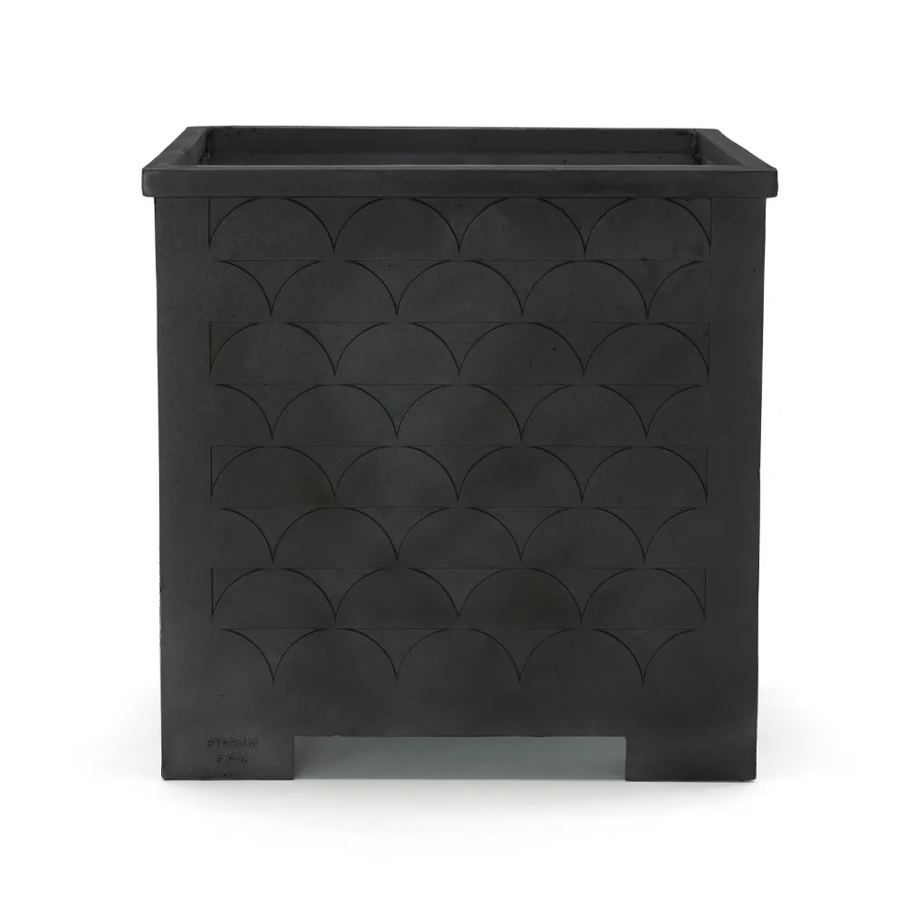 Jardinière Relief, Noir, grand Byarums bruk