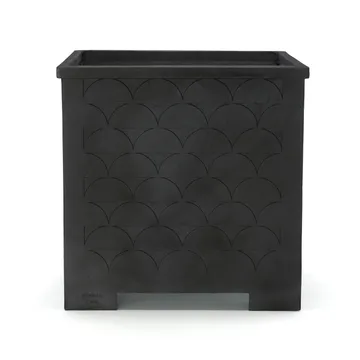 Jardinière Relief - Noir, grand - Byarums bruk