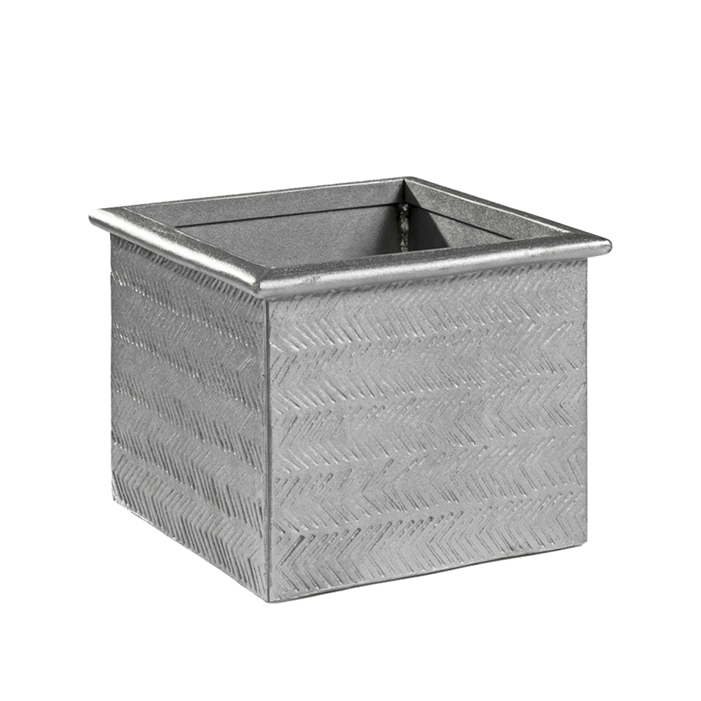 Byarums bruk Jardinière Signe Aluminium | Design Scandinave | Cache-pots | Argenté