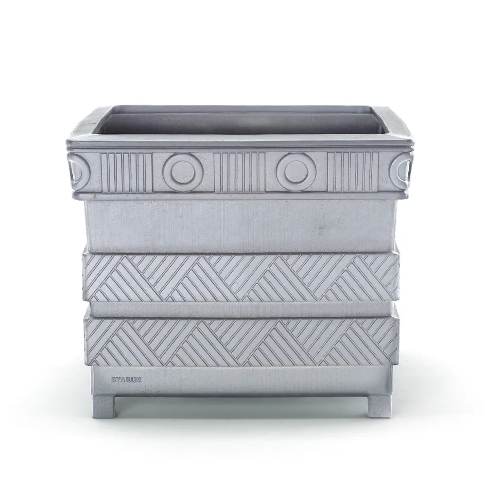 Jardinière Sofiero, Aluminium Byarums bruk