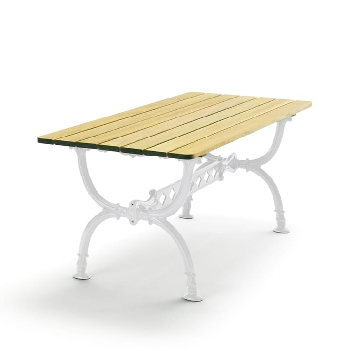 Table Byarum 142x72 cm - Imprégnation de pin, support blanc - Byarums bruk