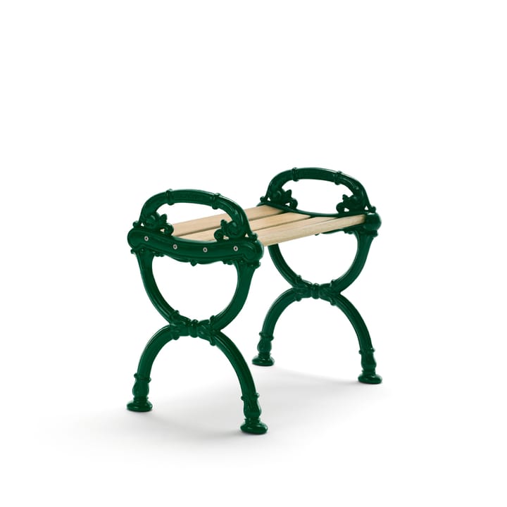 Tabouret Byarum - Imprégnation de pin, support vert - Byarums bruk
