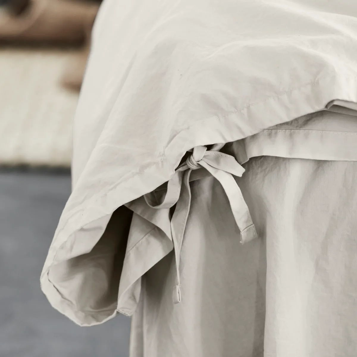 Housse de couette et taie d'oreiller Ingrid 150x210 cm, Coquille byNORD