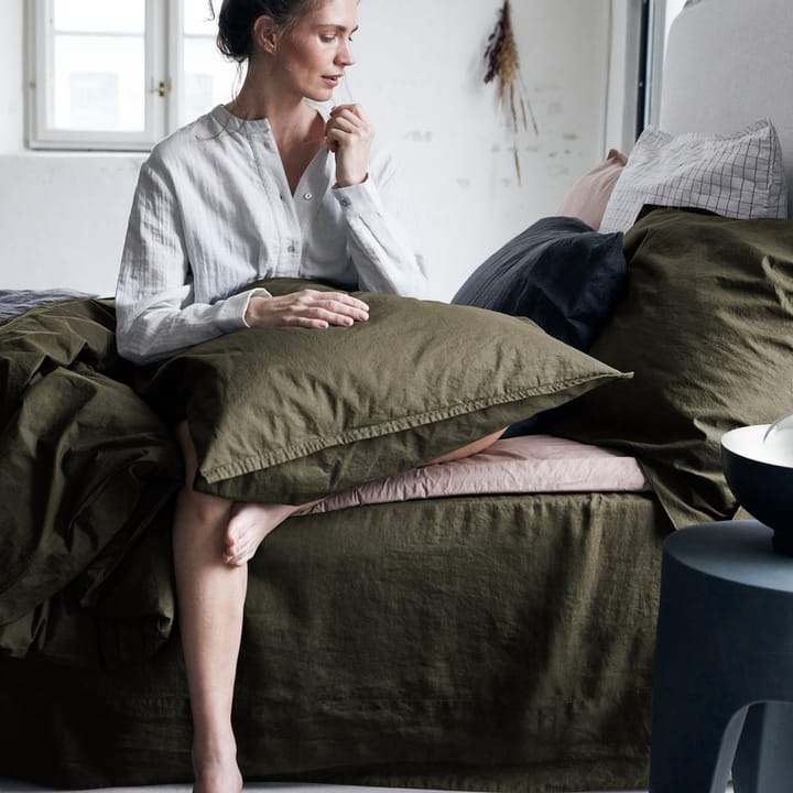 Housse de couette et taie d'oreiller Ingrid 220x220 cm, Bark byNORD