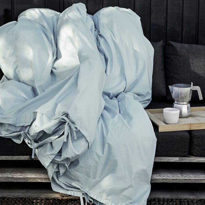 Housse de couette et taie d'oreiller Ingrid 220x220 cm, Ciel byNORD