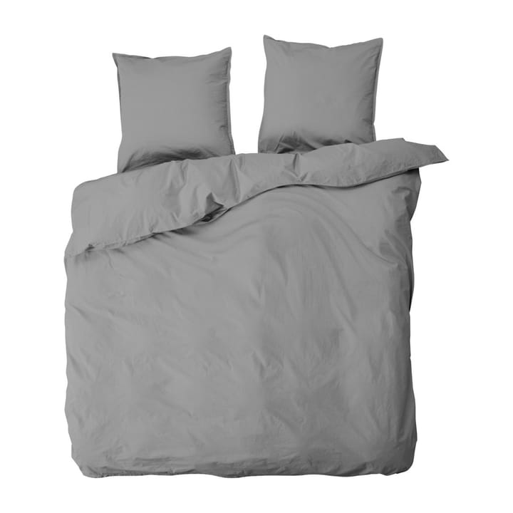 Housse de couette et taie d'oreiller Ingrid 220x220 cm - Thunder - ByNORD