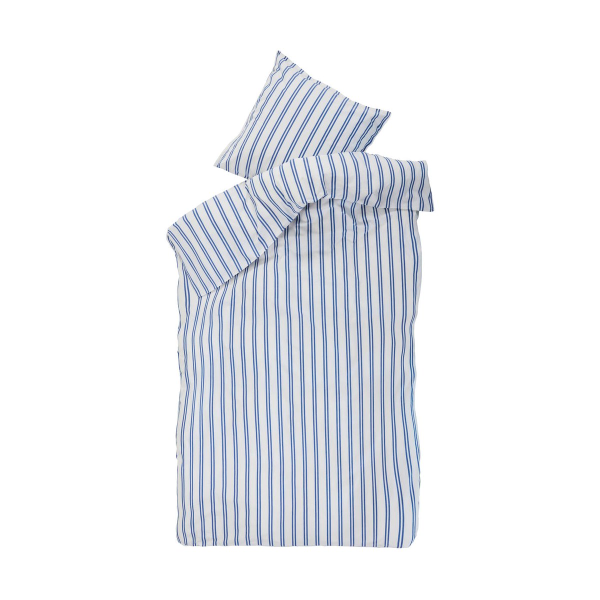 byNORD Parure de lit Liva 150x210 cm Océan | Design Scandinave | Parures de lit | Blanc