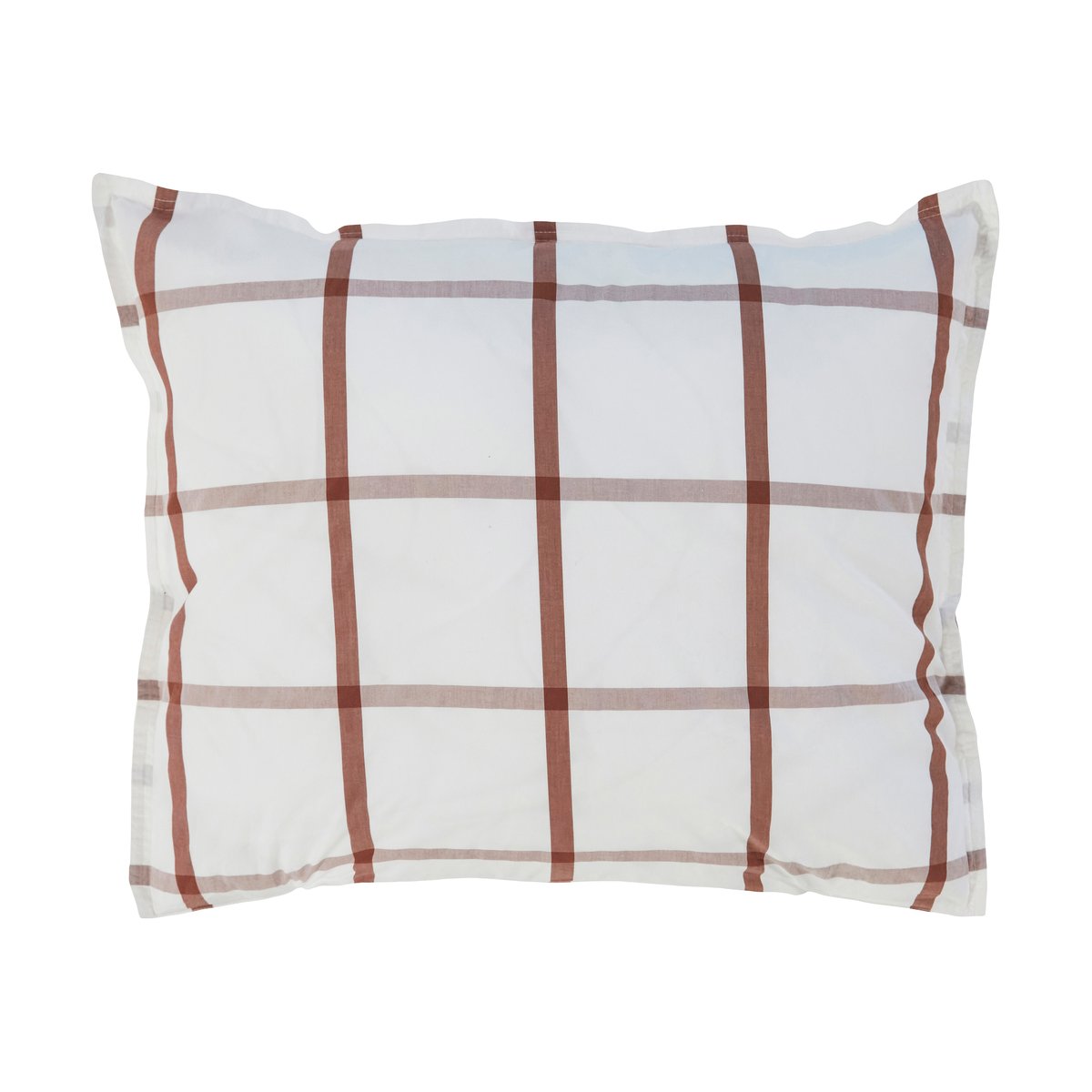 byNORD Taie d'oreiller Astrid 50x60 cm Baie | Design Scandinave | Taies d'oreiller | Blanc