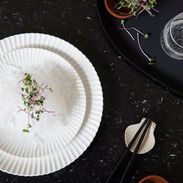 Assiette Frances 27 cm - Blanc - Byon