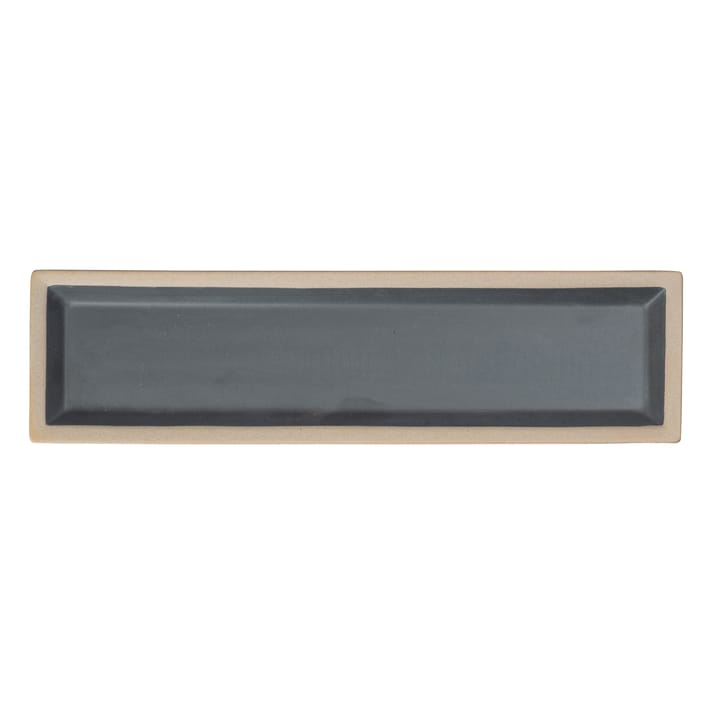 Assiette Fumiko 11,5 x 43cm - Beige-noir - Byon