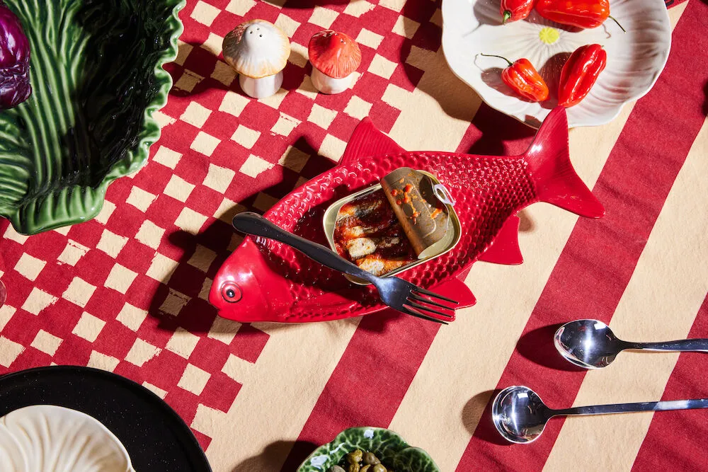 Assiette Kai 21x36 cm, Bordeaux Byon