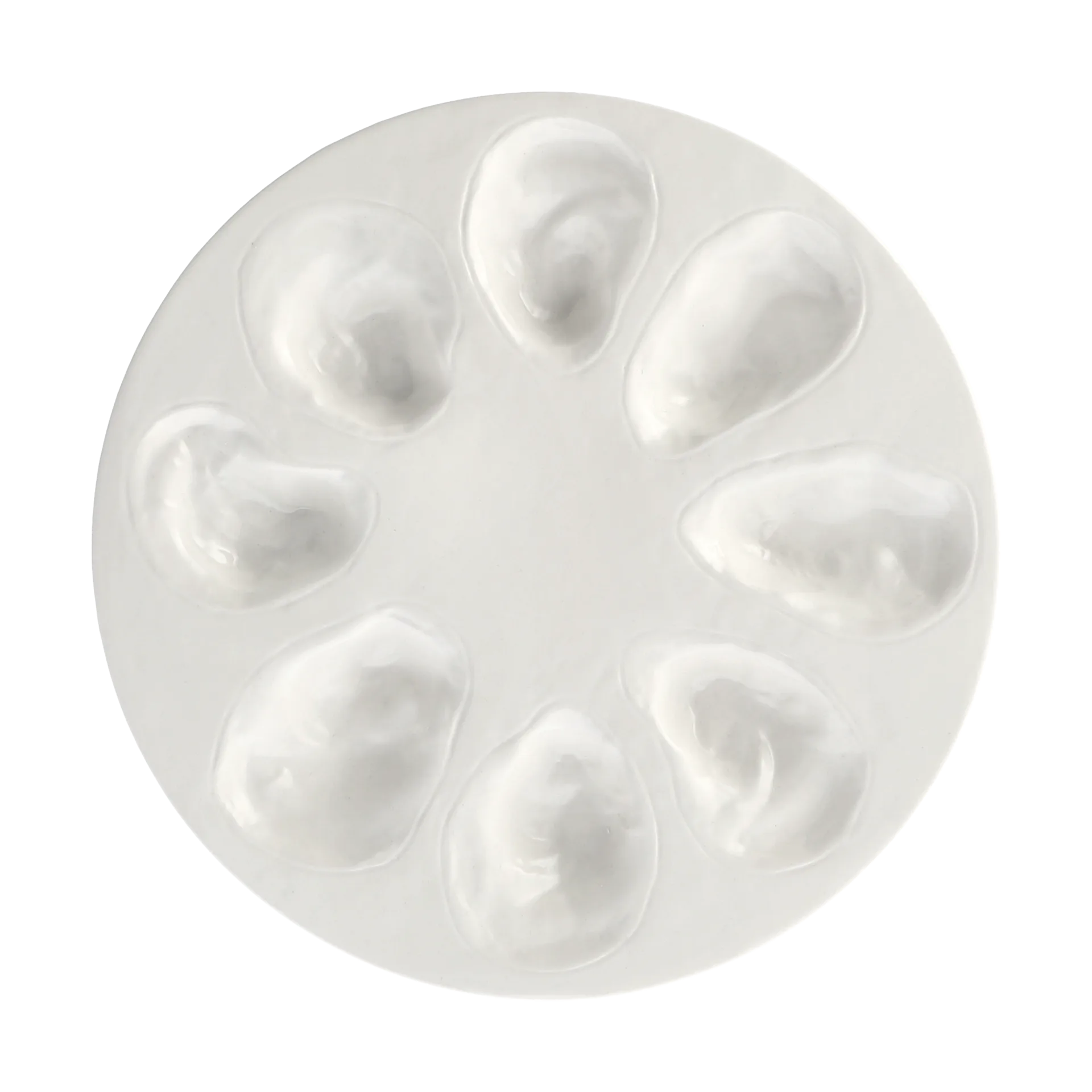 Assiette Oyster Ø27 cm, Blanc Byon