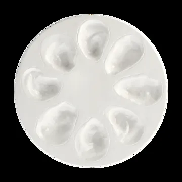 Assiette Oyster Ø27 cm - Blanc - Byon