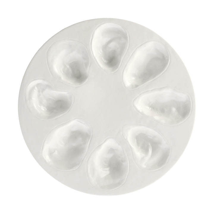 Assiette Oyster Ø27 cm - Blanc - Byon