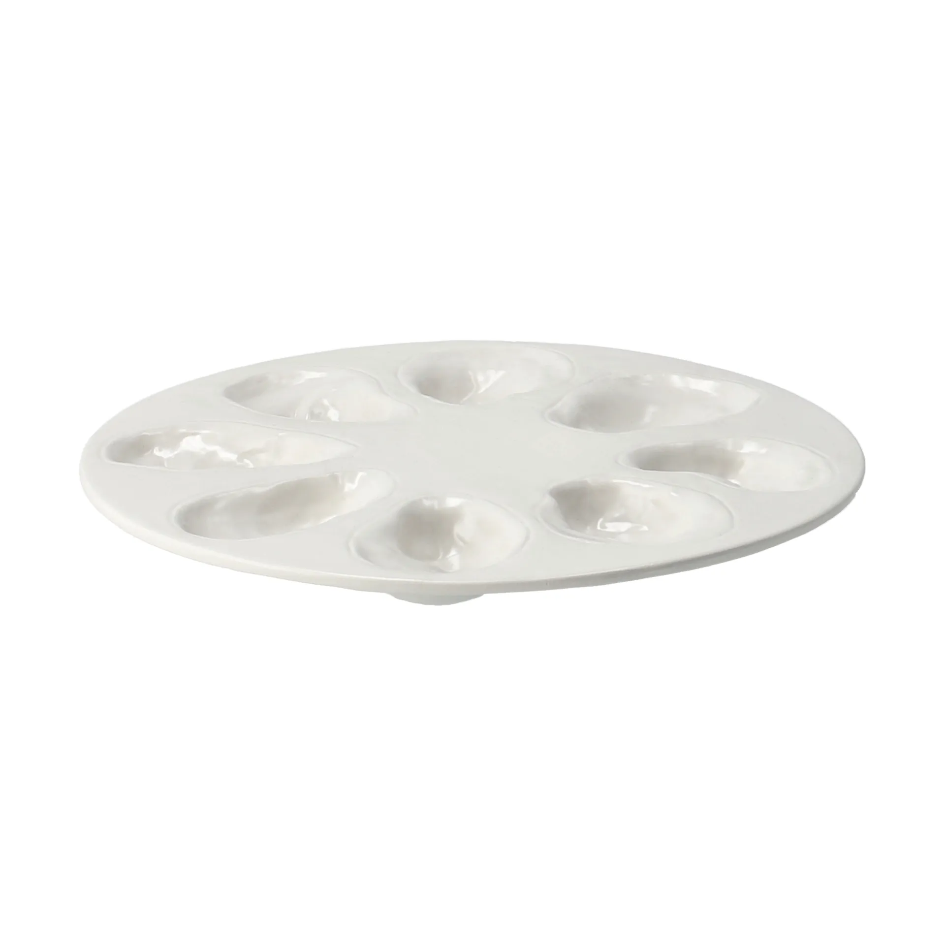 Assiette Oyster Ø27 cm, Blanc Byon
