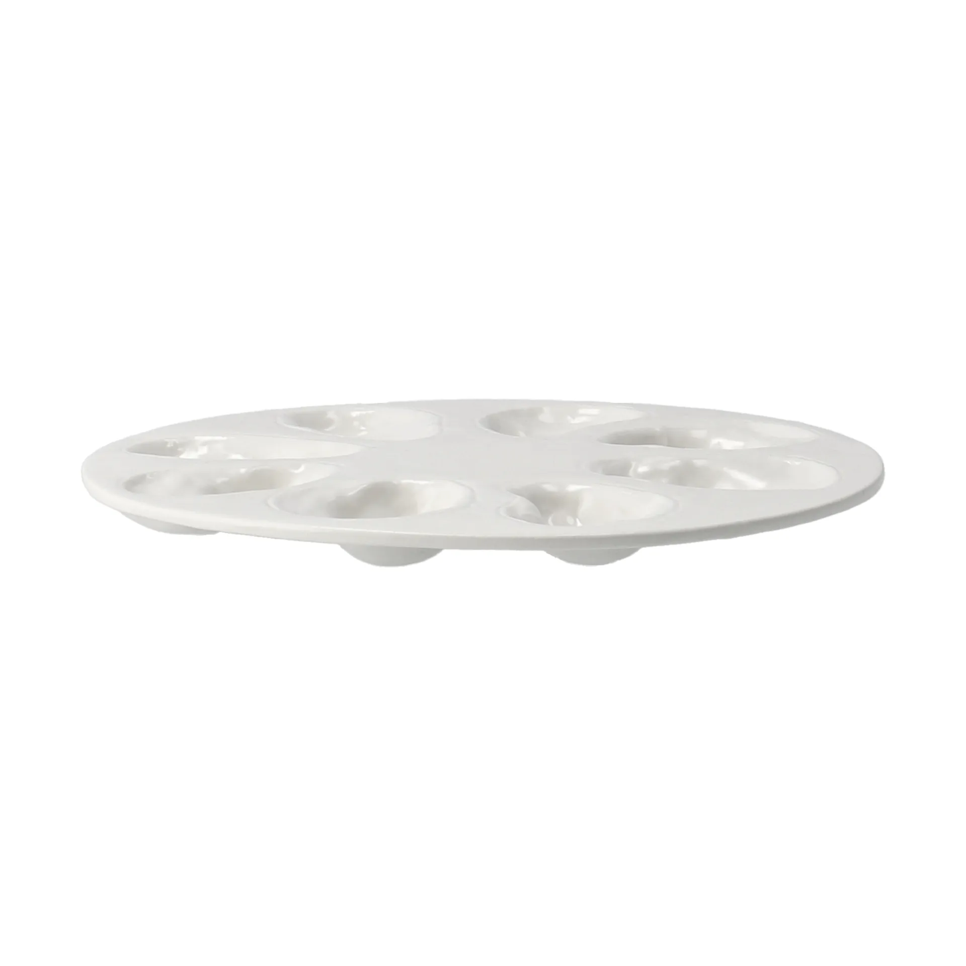 Assiette Oyster Ø27 cm, Blanc Byon