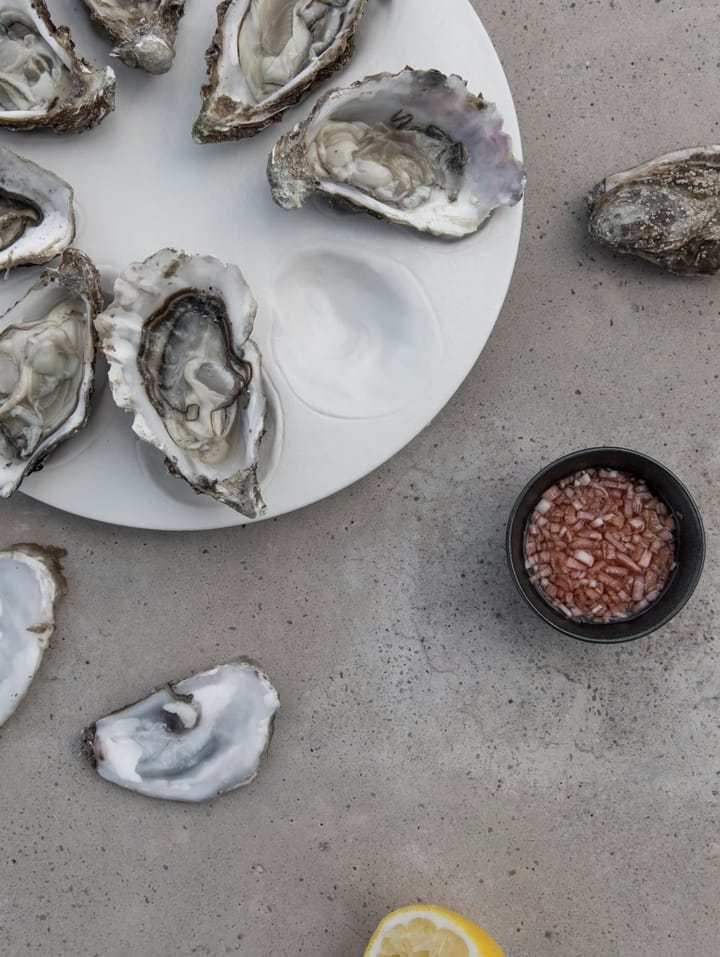 Assiette Oyster Ø27 cm - Blanc - Byon