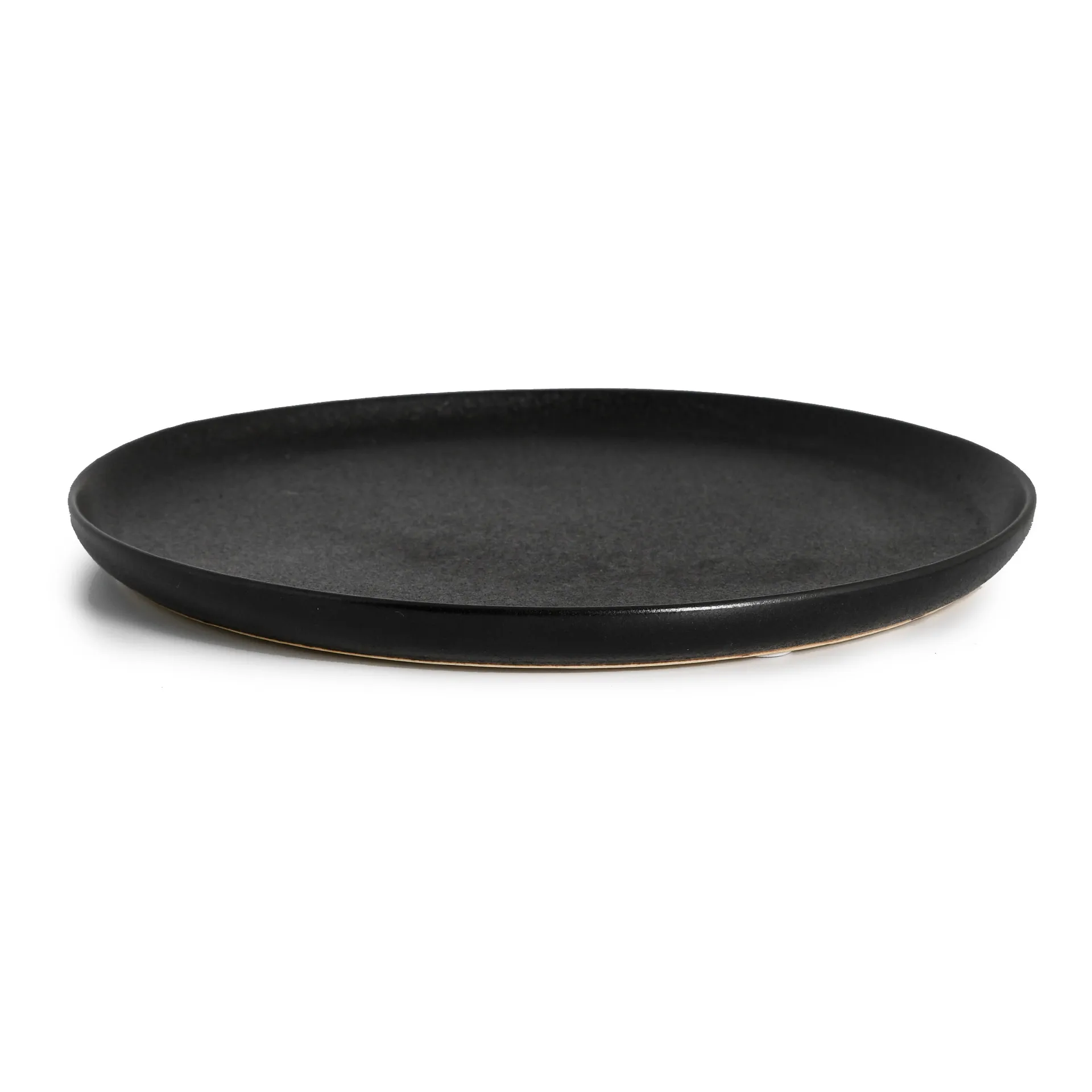 Assiette Raw Black Ø 20 cm, Noir Byon