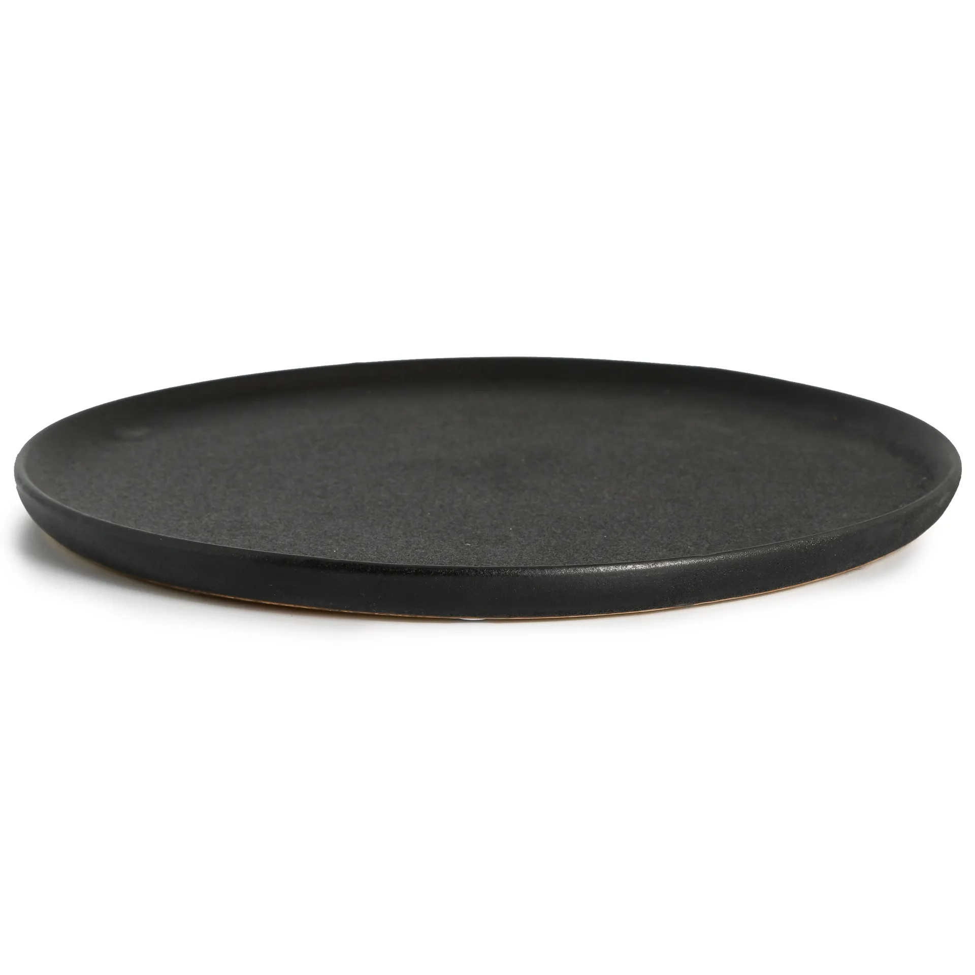 Assiette Raw Black Ø 27 cm, Noir Byon
