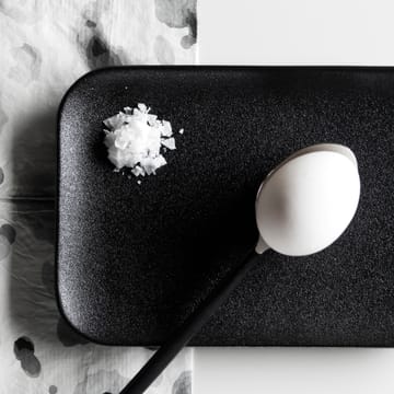 Assiette rectangulaire Raw Black - Noir - Byon