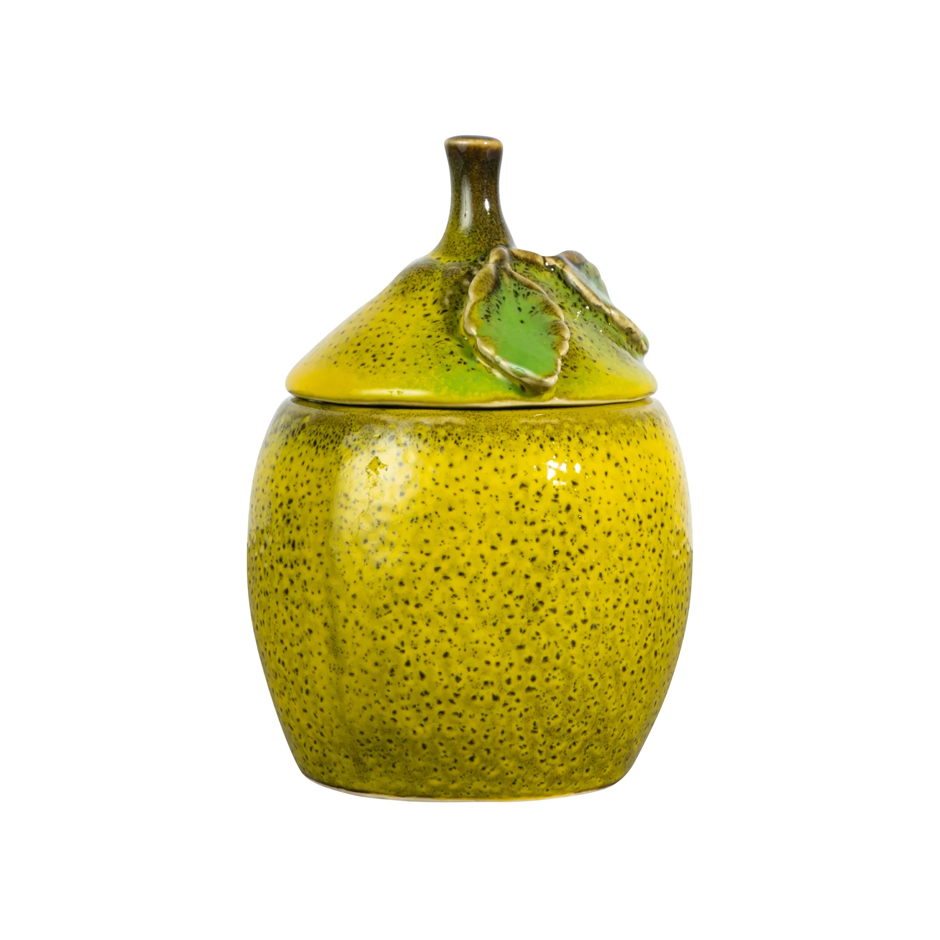 Bol avec couvercle Lemon jam 15,5 cm, Jaune Byon