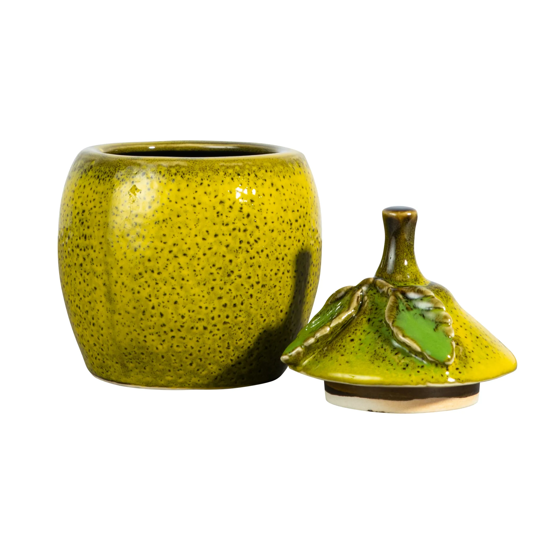 Bol avec couvercle Lemon jam 15,5 cm, Jaune Byon