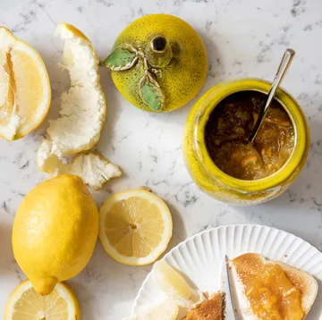 Bol avec couvercle Lemon jam 15,5 cm - Jaune - Byon