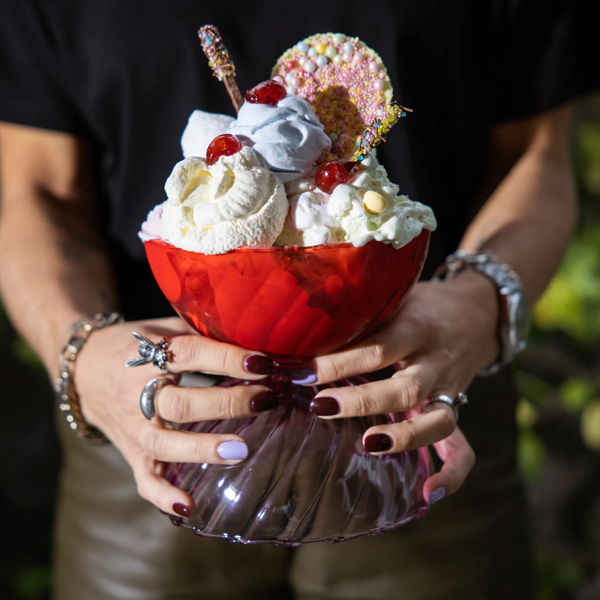 Bol Carameli 16 cm, Rose-rouge Byon