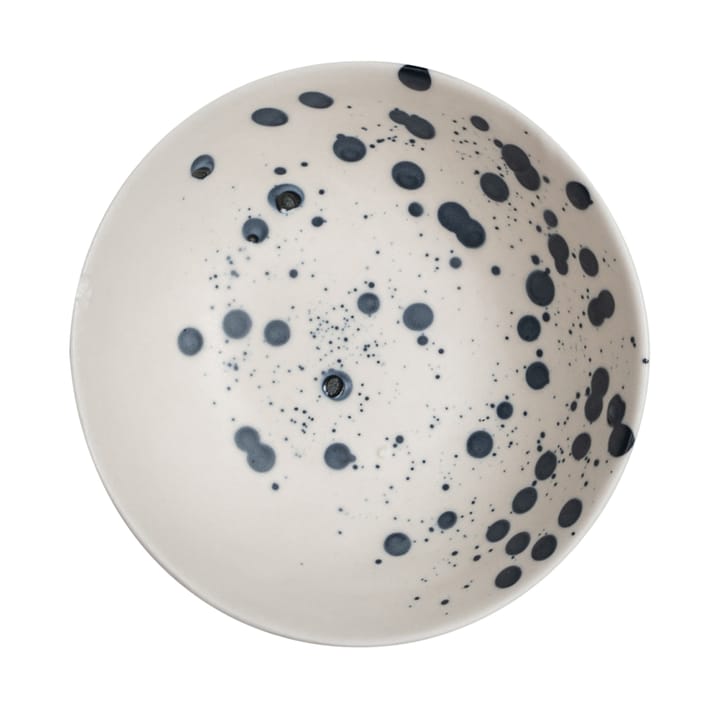 Bol Dottie Ø13 cm - Noir-blanc - Byon