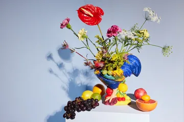 Bol Fruity Rooster - Bleu - Byon
