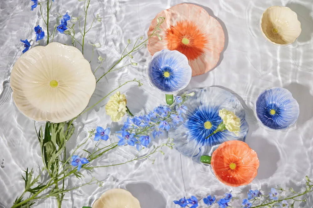 Bol Poppy Ø11 cm, Bleu Byon