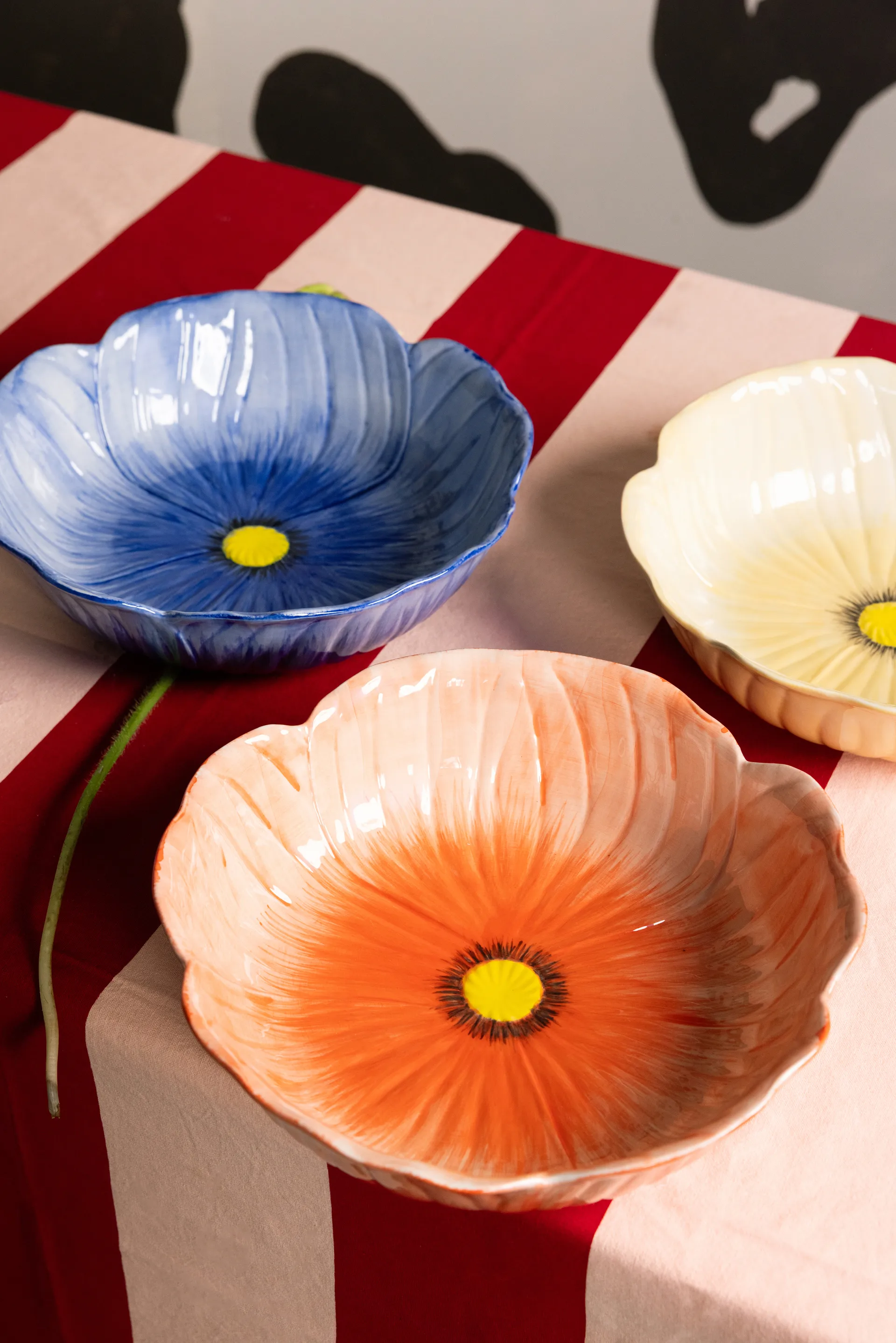 Bol Poppy, Rouge, Ø30 cm Byon