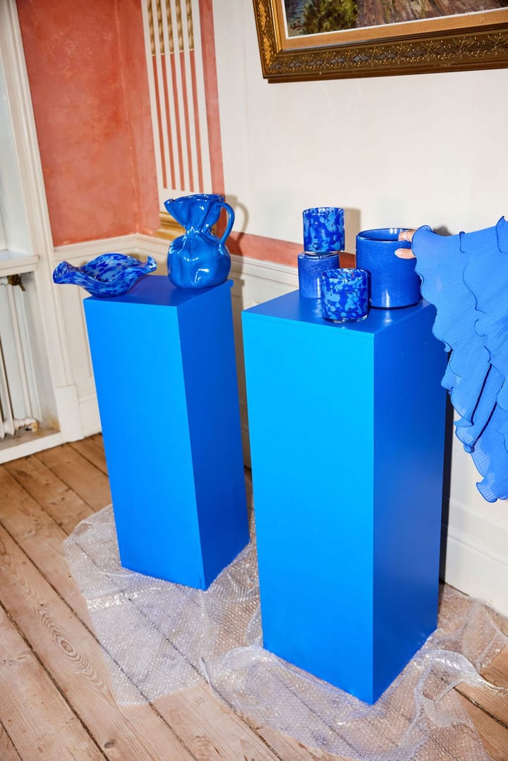 Bougeoir Calore M Ø15 cm, Bleu Byon