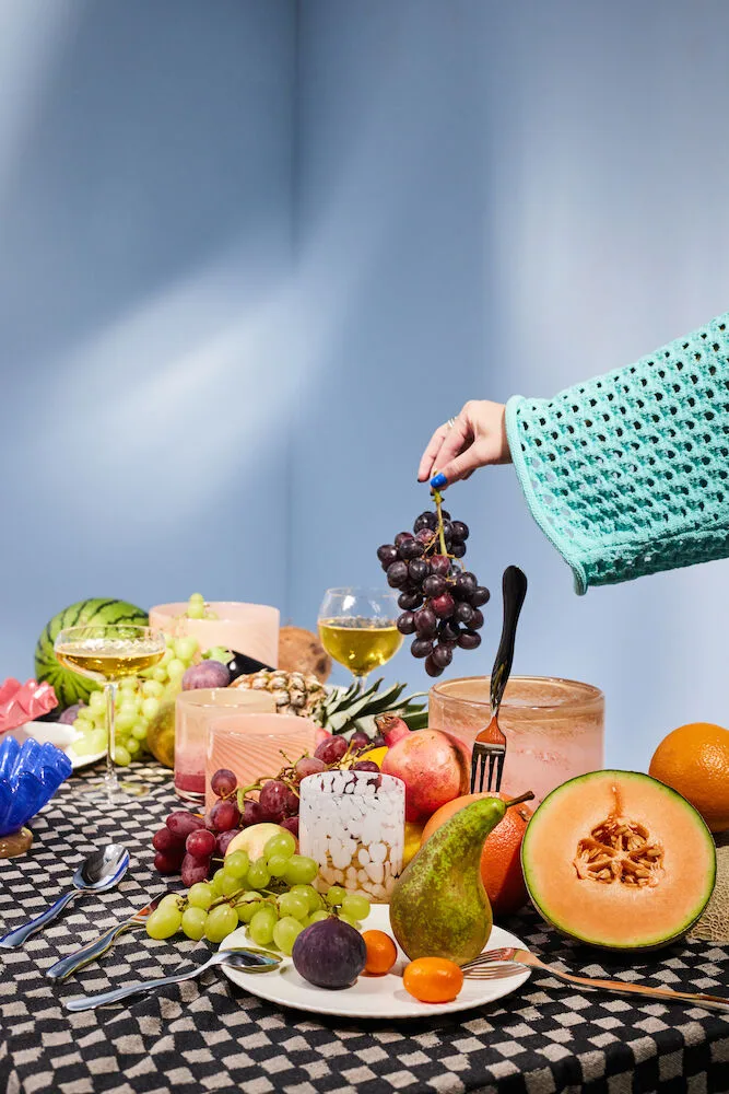 Bougeoir Calore XS Ø10 cm, Rose-beige-bordeaux Byon