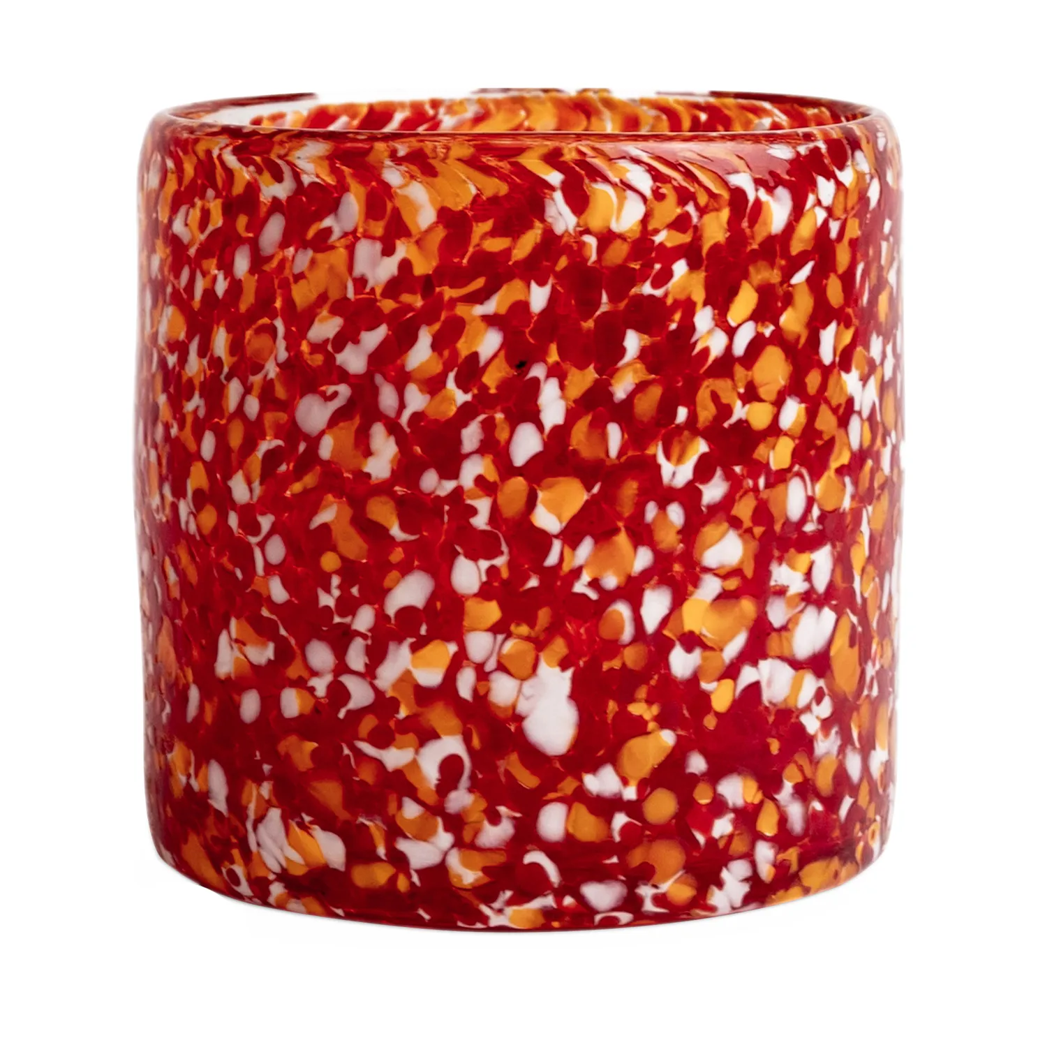 Bougeoir Calore XS Ø10 cm, Rouge-orange Byon