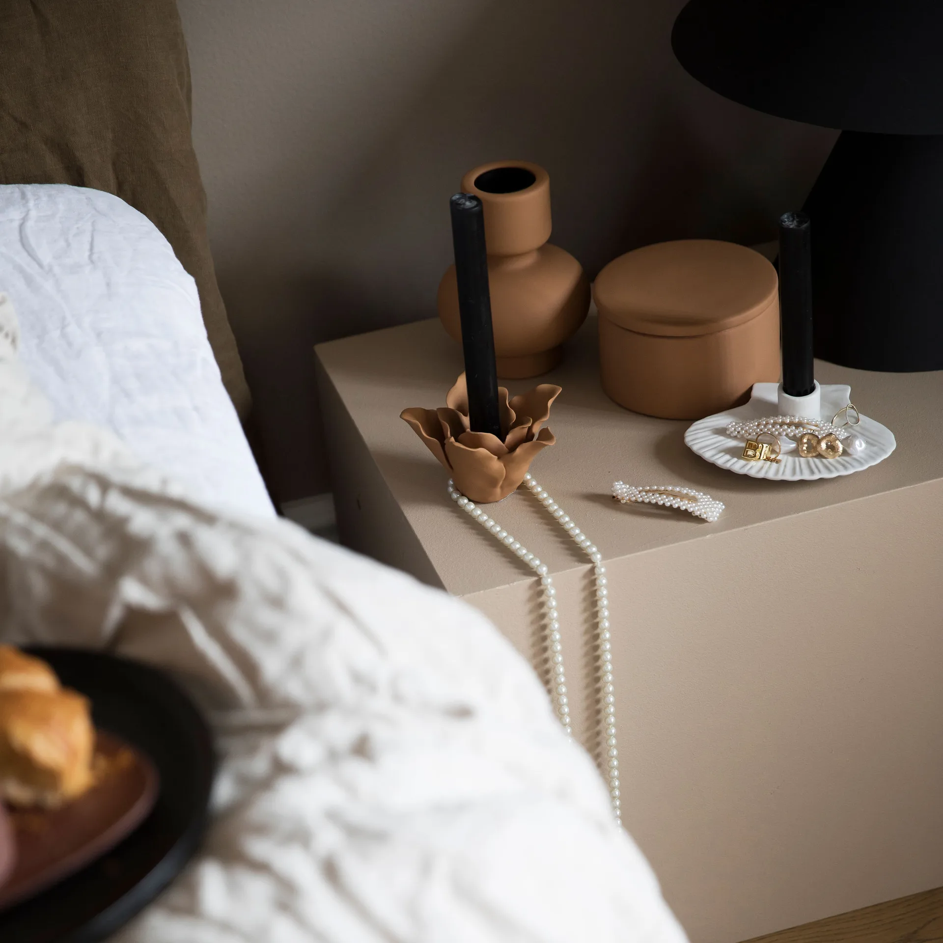 Bougeoir Sienna 16cm, Terracotta (marron) Byon