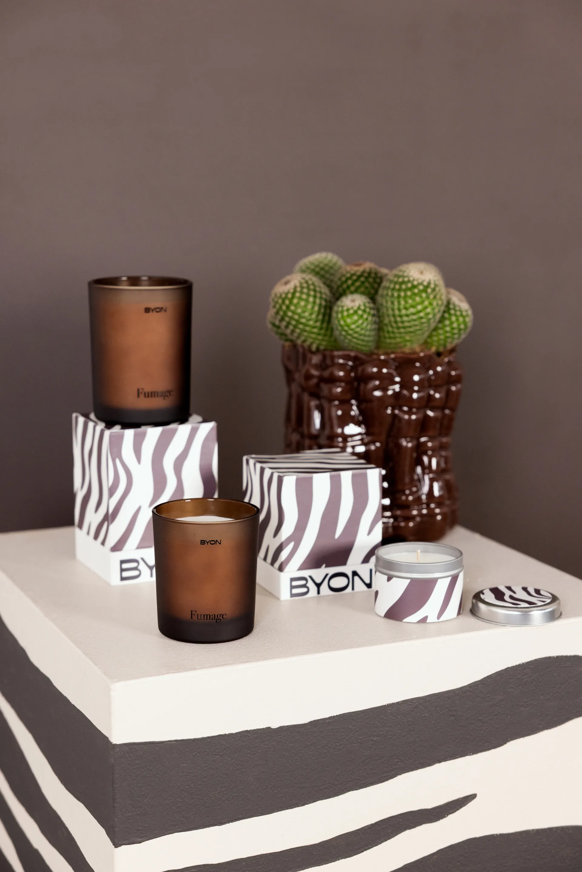 Bougie parfumée Fumage, 12 h Byon