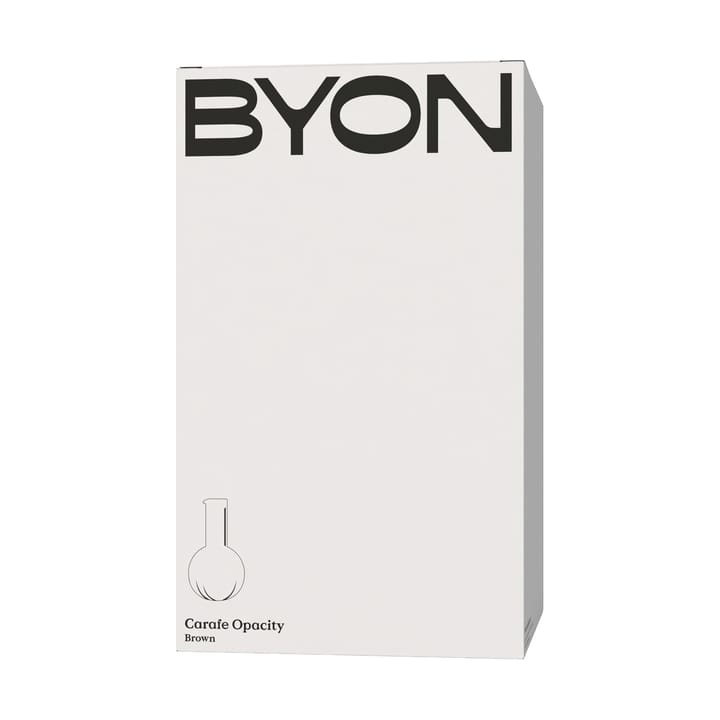 Carafe Opacity 1,9 L, Marron Byon