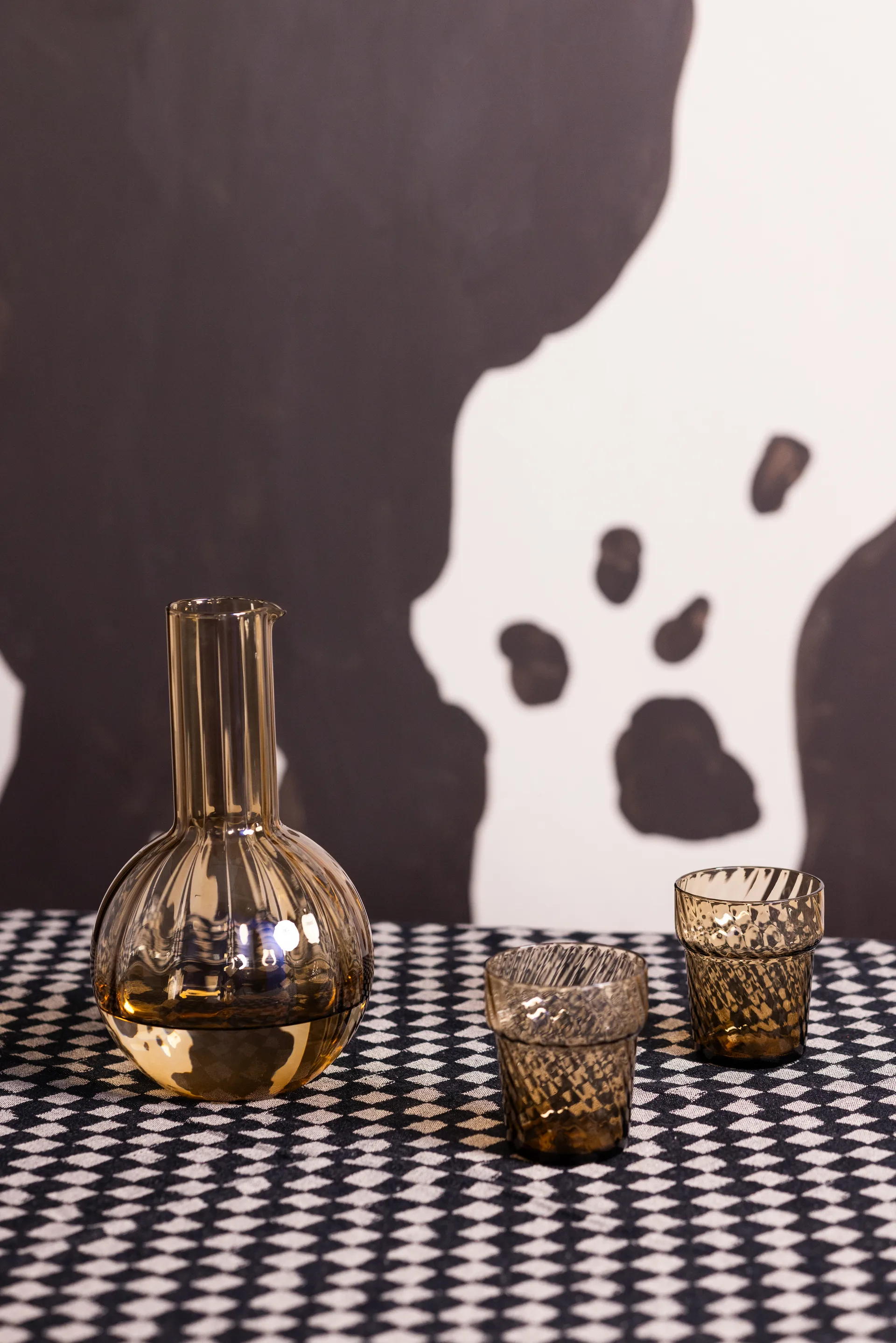 Carafe Opacity 1,9 L, Marron Byon