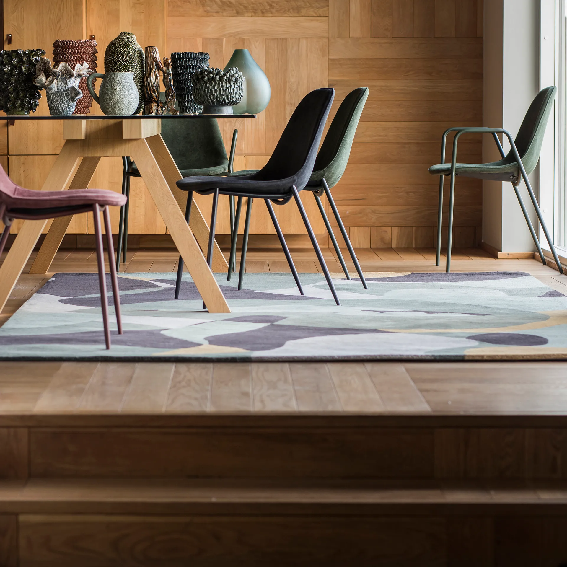 Chaise Cleo, Noir Byon