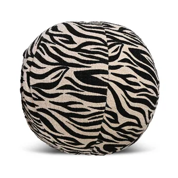 Coussin Anima Ø35 cm - Zebra-noir - Byon