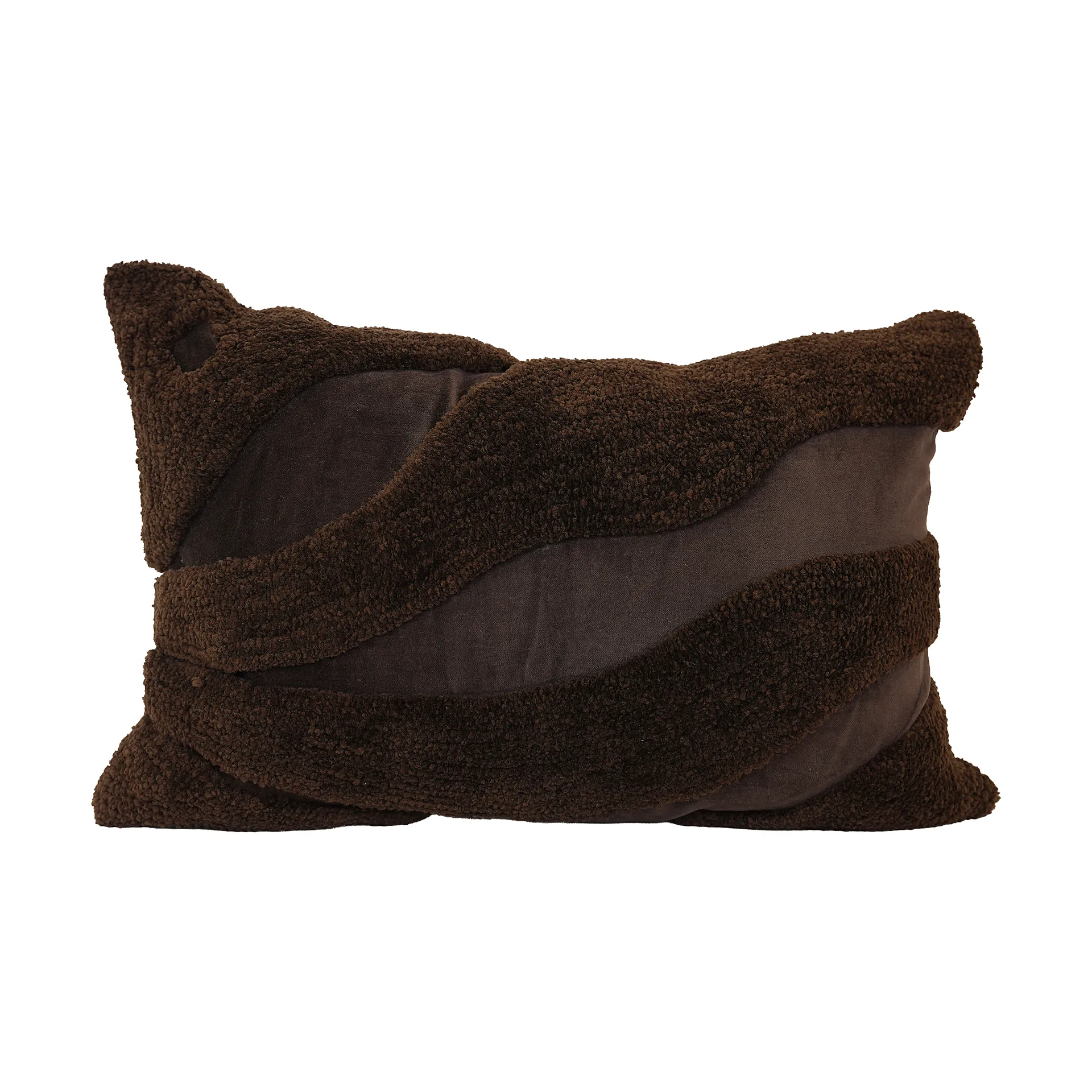 Coussin Fluffy 50x50 cm, Brun, 40x60 cm Byon