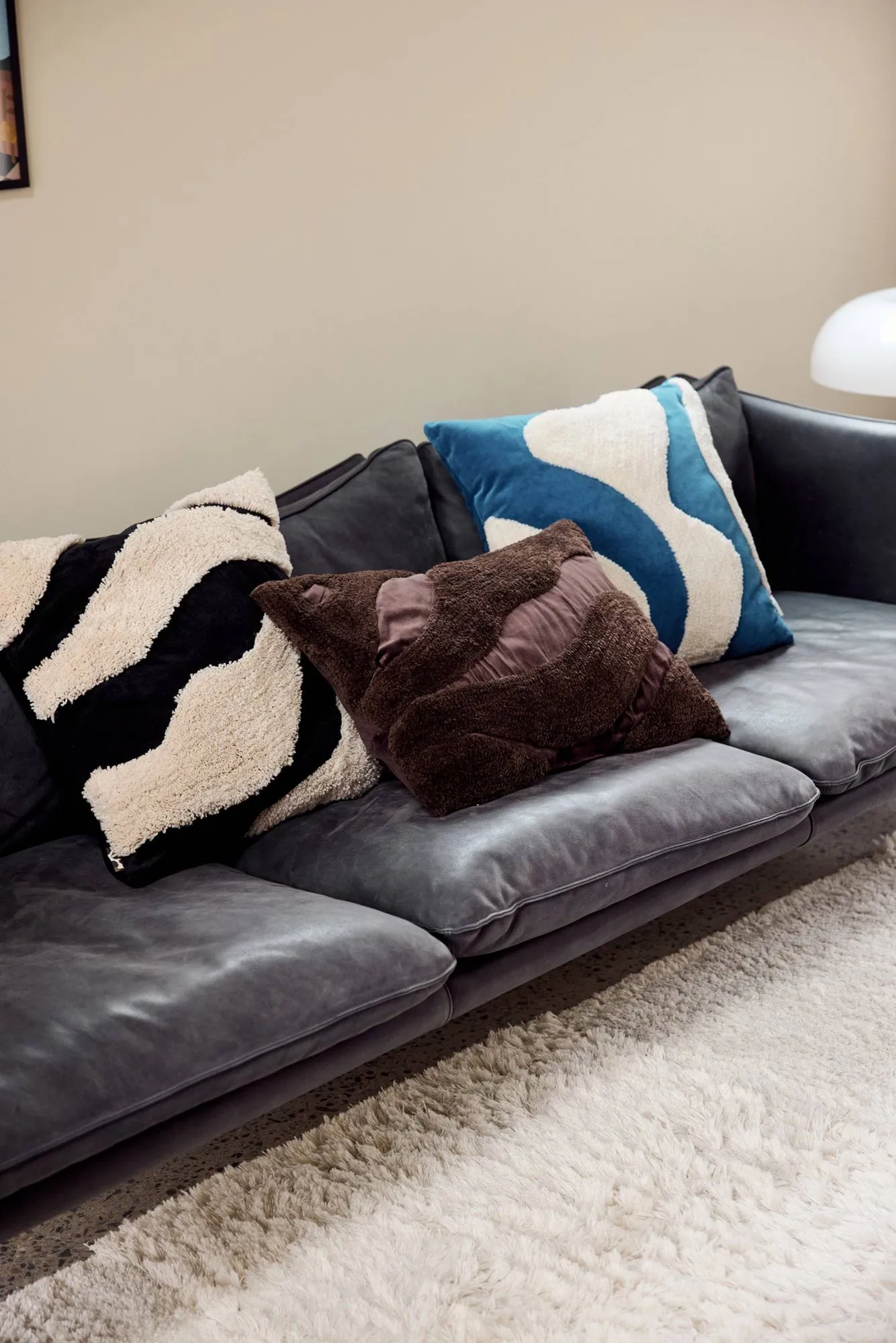 Coussin Fluffy 50x50 cm, Brun, 40x60 cm Byon