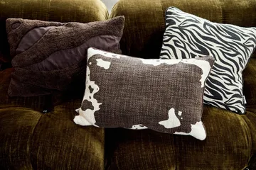 Coussin Fluffy 50x50 cm - Brun, 40x60 cm - Byon