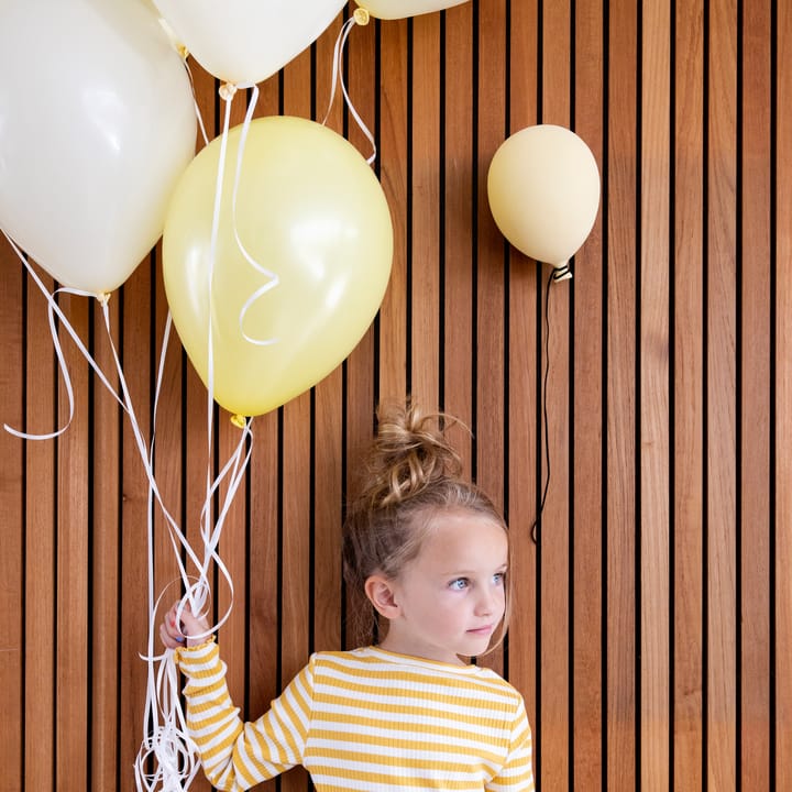 Décoration Balloon 17cm, Jaune Byon