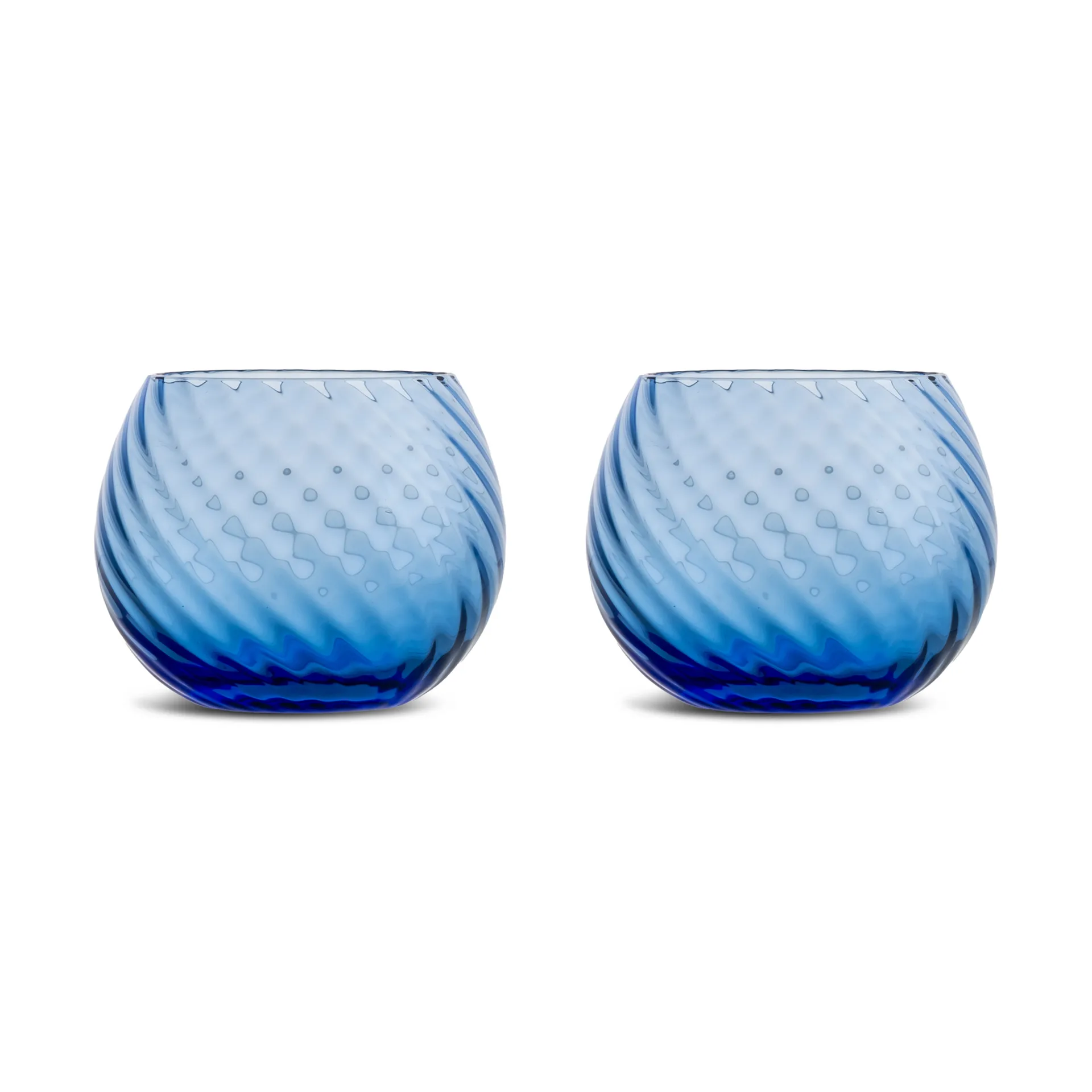 Gobelet Opacity 22 cl lot de 2, Bleu Byon