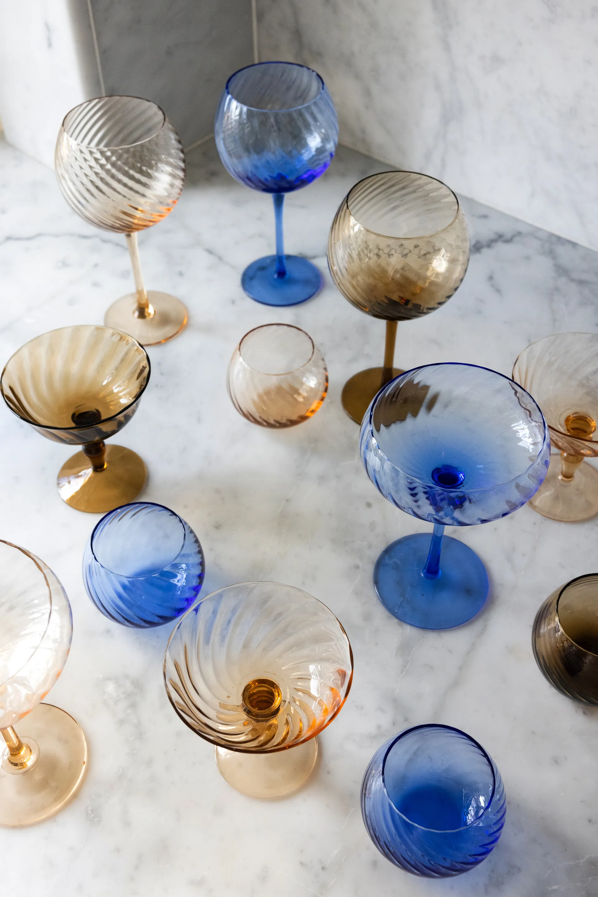 Gobelet Opacity 22 cl lot de 2, Bleu Byon